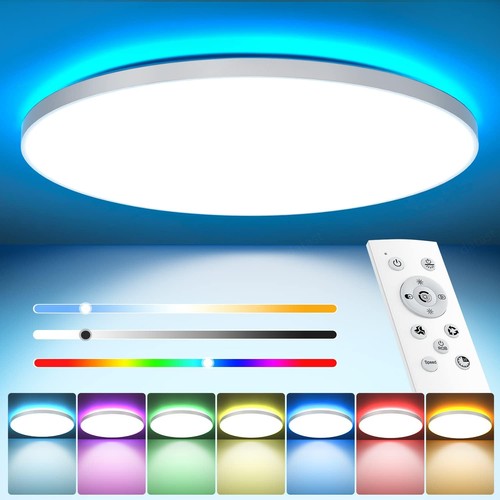 Led deckenleuchte dimmbar rgb - led-deckenleuchte,