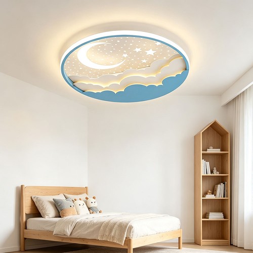 Led deckenlampe mond sterne - deckenlampe,