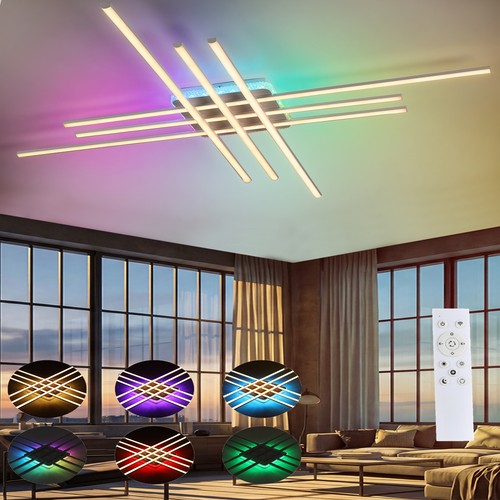 Line led deckenleuchte rgb - led,