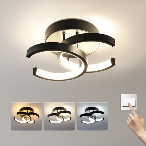 Farbige decken lampe dimmbar - 3-farbige, decken-lampe