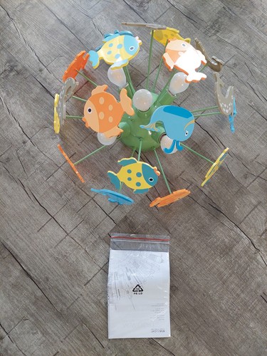Lampe mit fisch motiven - lampe, fisch-motiven