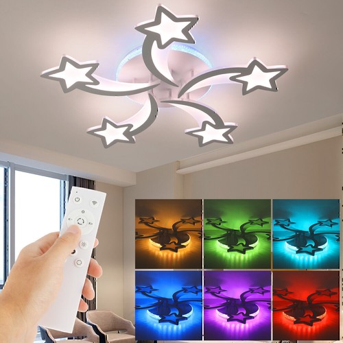 Rgb led stern deckenlampe - led,